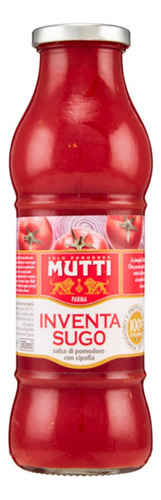 Salsa De Tomate Con Cebolla Mutti Inventa Sugo 560gr.