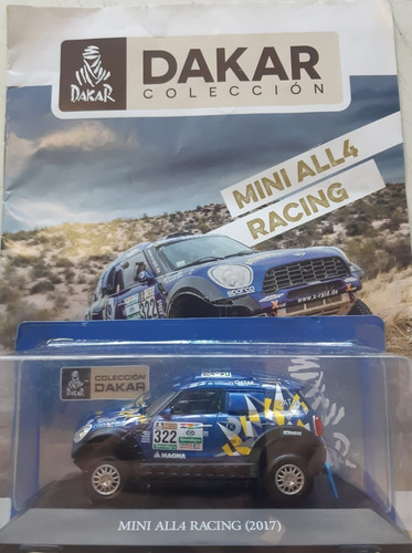 Auto Coleccion Dakar Mini All4 Racing 2017 Mohamed Abud Issa