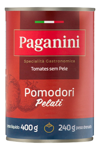 Tomate Pelado Paganini 400g