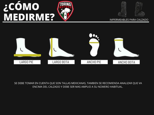 Impermeable Para Calzado De Motociclista