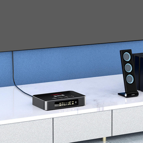 Bluetooth Transmisor Receptor Fm Función Óptico Coaxial