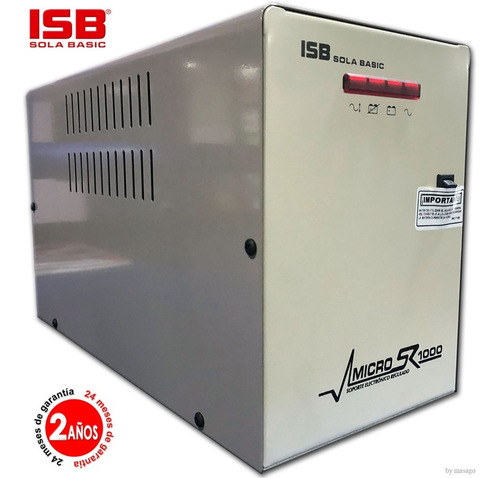 Nobreak Sola Basic Micro Sr 1000 1000va/650w 60min Xr-21-102