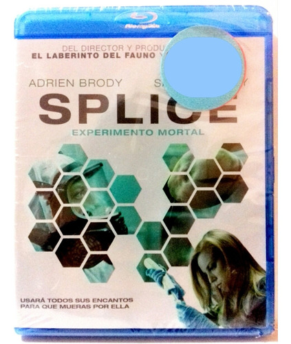 Splice Experimento Mortal Blu Ray Nuevo Sellado Adrien Brody