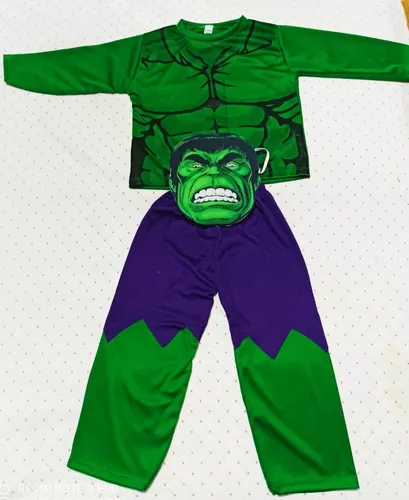 Amanecer Estación de ferrocarril Sombreado Disfraz Hulk | MercadoLibre 📦