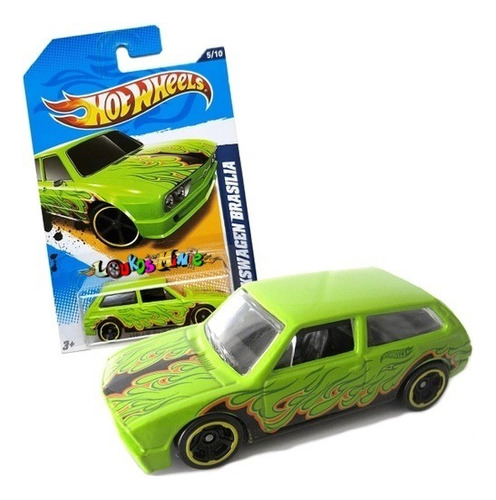 Hot Wheels Volkswagen Brasília Flames Heat Fleet 12 155/247