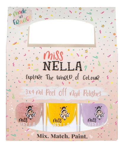 Miss Nella Pixie - Esmalte De Unas Sin Polvo, Sin Olor, Base