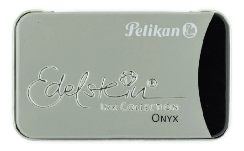 Tinta P/pluma Fuente Pelikan Edelstein Cartridges Onyx