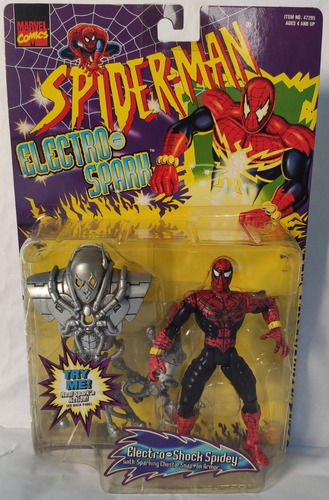 Toybiz 1997 Marvel Comics Spider-man Electro Shock Spidey Jp