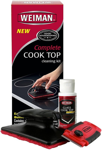 Weiman Cook Top Cleaning Kit (el Mejor Kit Limpieza Cocinas)