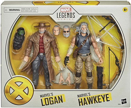 Marvel Legends X-men Marvels Hawkeye And Marvels Logan