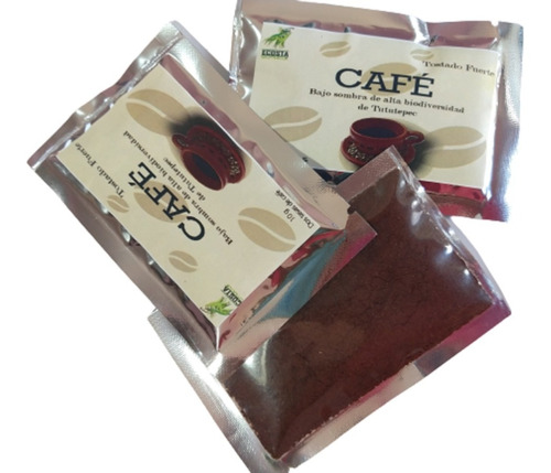 Café Orgánico De Altura Bajo Sombra Biodiversa 20 Bolsas 10g