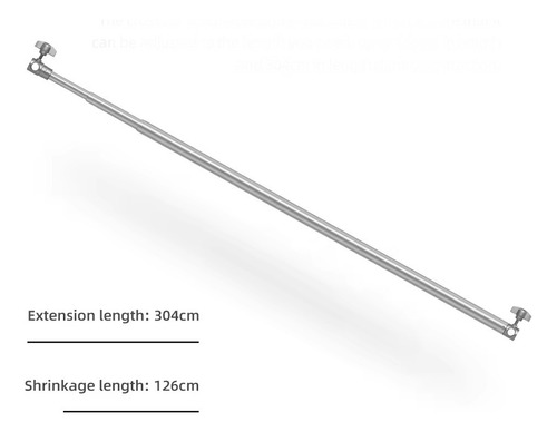 Brazo Transversal 3m Ciclorama Portafondos Poste Para Tripie