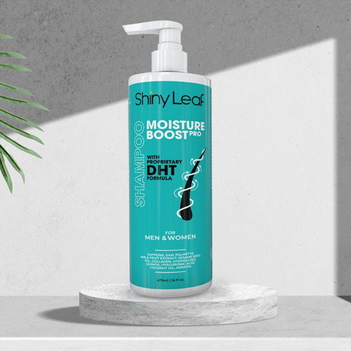 Shampoo De Crescimento Natural Do Cabelo - Bloqueador De Dht