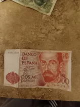 Comprar Vendo Billetes Antiguos De España Y México 500 Pesos Y 2000 