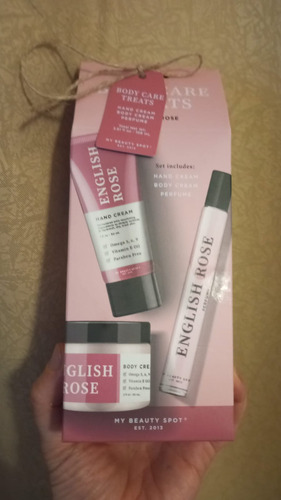 Set Corporal English Rose Body Care Treats My Beauty Spot