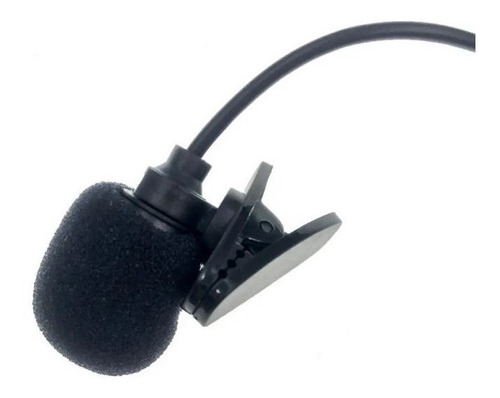 Microfone De Lapela Soundvoice Soundcasting-200 P/ Celular Cor Preto