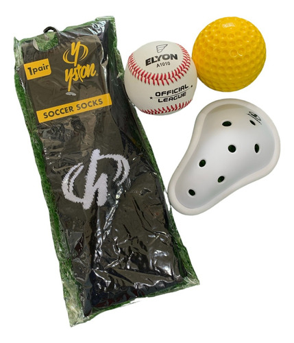 Set Para Beisbol, Pelota, Media Y Copa