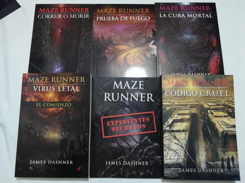 Saga Maze Runner Correr O Morir James Dashner 6 Libros Ofert