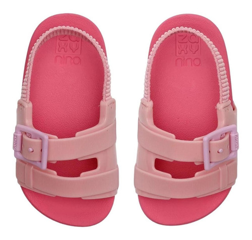 Imagem 3 de 6 de Sandalia Feminina Infantil Zaxy Papete Elastico Ajuste Baby