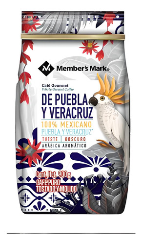 Café Molido Tueste Obscuro Arábica De Puebla & Veracruz 900g