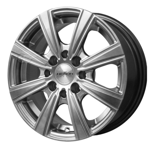 Llanta Hellion Magnum Gris Rodado 13 Vw Gol Fiat Uno 4x100/8