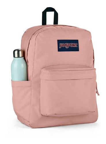 Mochila Jansport Superbreak Plus Original Rosa Maple Cuota