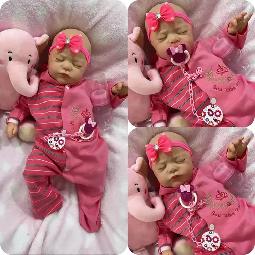 Bebê Reborn Realista- Original, Item Infantil Bebê Reborn Nunca Usado  90460750