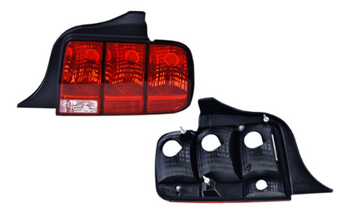 Calavera Der S/foco Ford Mustang 05-09 Depo