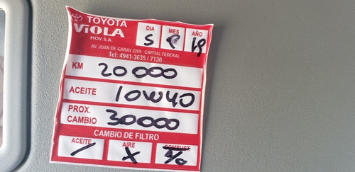 Toyota Etios 1.5 Xls 2016
