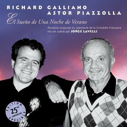 Richard Galliano / Piazzola El Sueño De Una Noche Cd Nuevo 