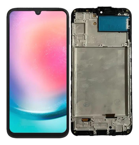Display Compatible Samsung A24 4g Sm-a245 Incell Con Marco Negro