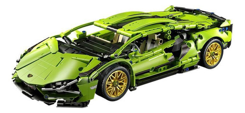 Bloques Para Armar Auto A Control Remoto Compatible Con Lego
