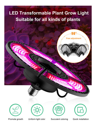 Nuevo Lámpara Plegable For Plántulas Growth Lamp