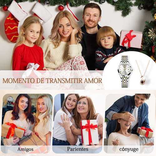 Reloj De Pulsera Elegante Para Mujer De Cuarzo Analógico