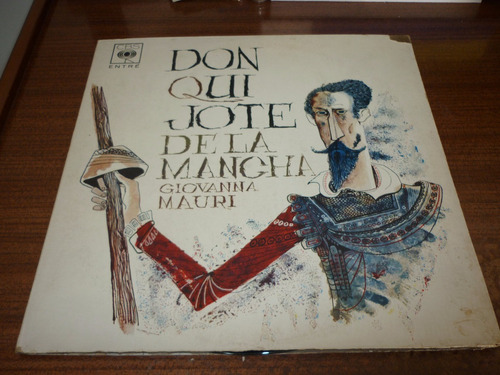 Giovanna Mauri Don Quijote De La Mancha Vinilo Arg Promo