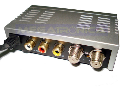 Modulador Rf De Video Ideal Para Dvd A Tv De Rca A F Tv