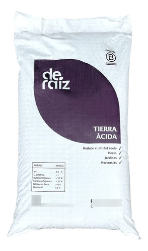 2 Tierras Ácidas De Raíz 100 Lts