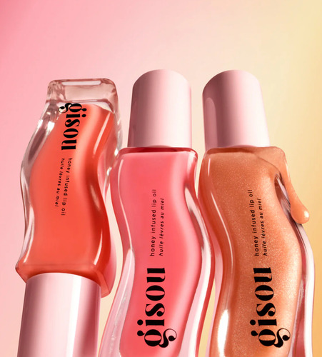 Gisou Honey Inflip Labial Gloss Hidratación Natural Y Brillo Glazed Plum
