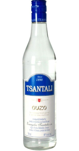 Licor De Anis Tsantali Ouzo 700 Ml