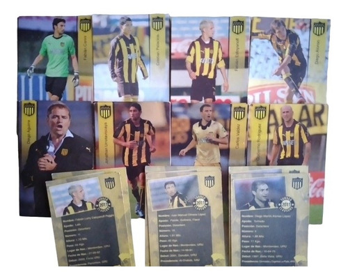 Peñarol Cards Torneo Clausura 2011,precio Por Cada Una 