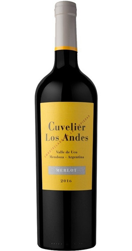 Vino Tinto Merlot . Cuvelier Los Andes ( Mendoza )