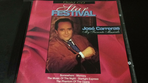 José Carreras - My Favourite Musicals - Cd Nuevo Cerrado Imp