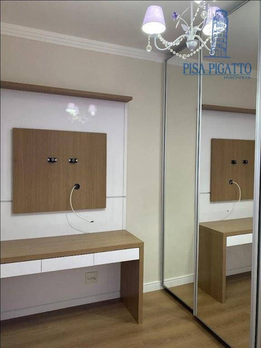 Apartamento Com 3 Dormitórios À Venda, 69 M² Por R$ 590.000,00 - Morumbi - Paulínia/sp - Ap0992