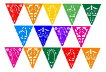 Comprar Banderín Plástico Virgen De Guadalupe Artevic 10 Tiras