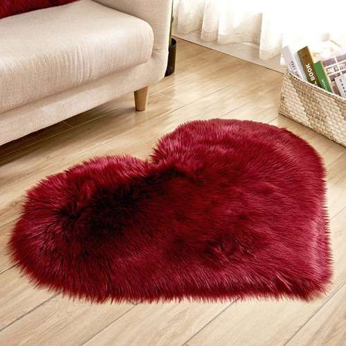 (pk) Baby Photography Props Love Heart Shape Blanket Fluffy