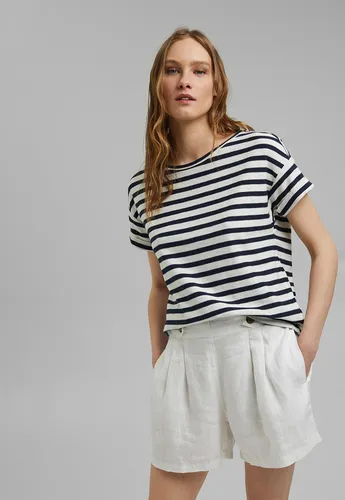 Polera Mujer Manga Corta A Rayas Esprit 071ee1k310 Cuotas sin