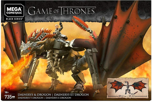 Mega Construx Game Of Thrones Daenerys & Drogon