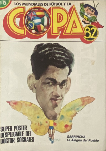 Mundial De Fútbol, Garrincha Copa 82, Nº 15 Cf3