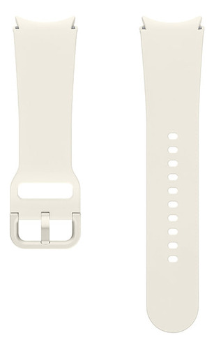 Pulseira Samsung Esportiva Fkm (s/m) Cor Creme