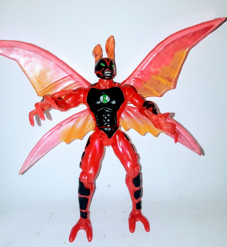 Figura Bootleg Mexicano De Ben 10 Gra Escalofrío Rojo (Usado)